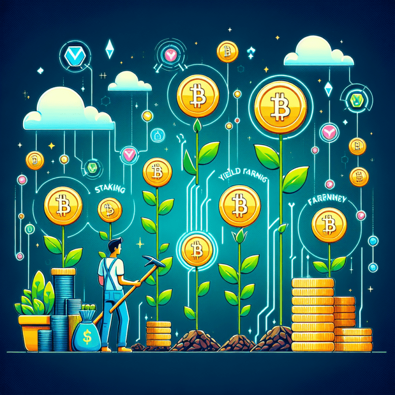 The Beginner’s Guide to Staking and Yield Farming: How to Earn Passive Income in Crypto The Beginner’s Guide to Staking and Yield Farming: How to Earn Passive Income in Crypto