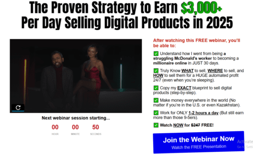 Free Training: Launch Digital Products