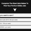 Free Quiz: Find Your Perfect Online Job!