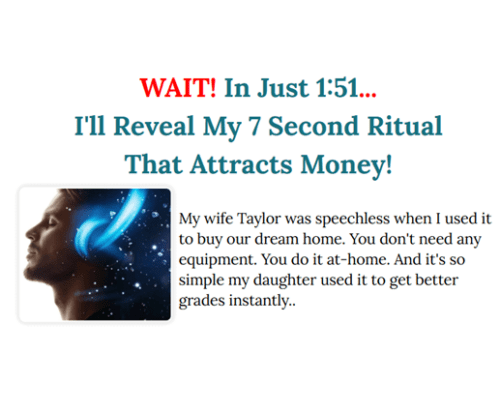 FREE VIDEO: This 7- second Brain Wave Ritual Attracts Money to You…
