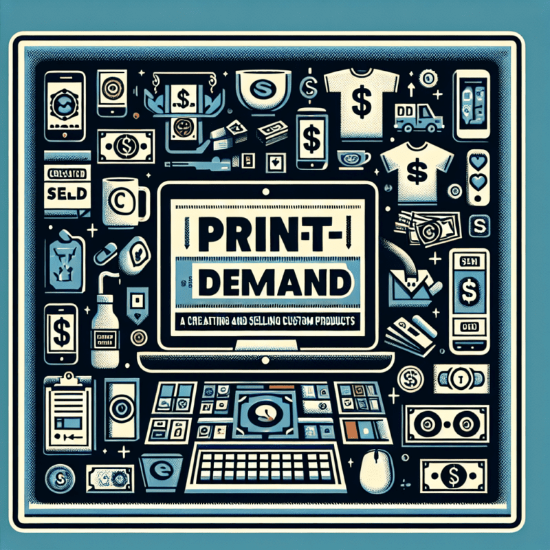Print-on-Demand: A Guide to Creating and Selling Custom Products